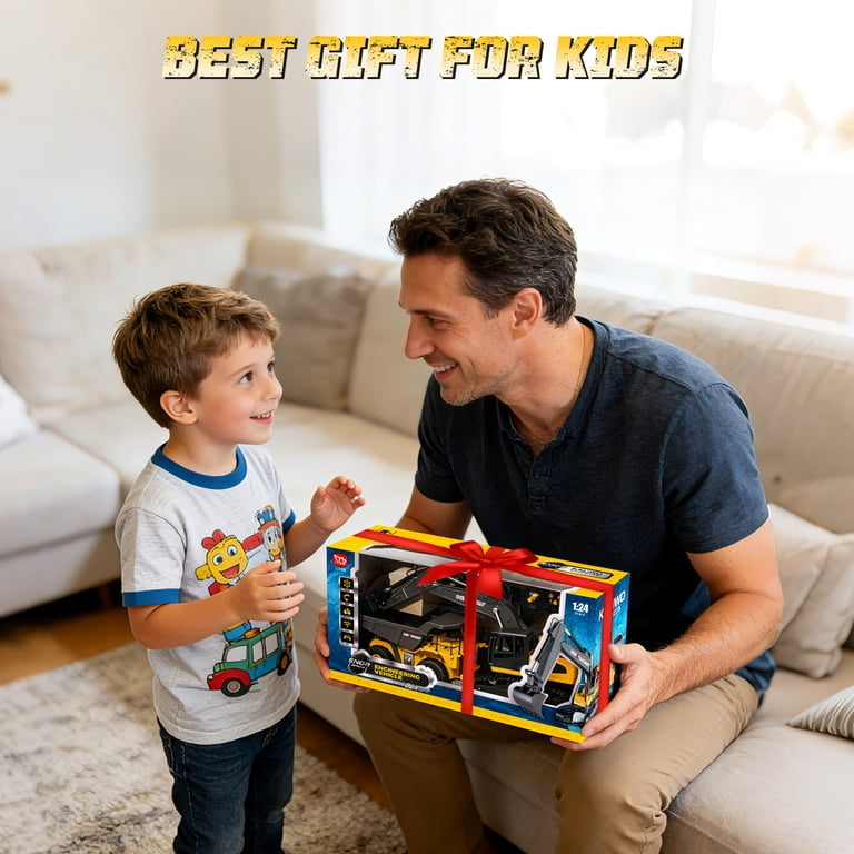 Remote control construction truck