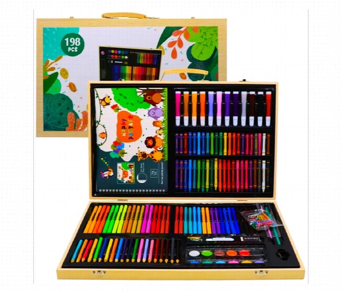 198-pcs deluxe art set