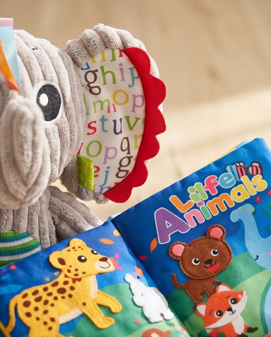 Animal soft activity book