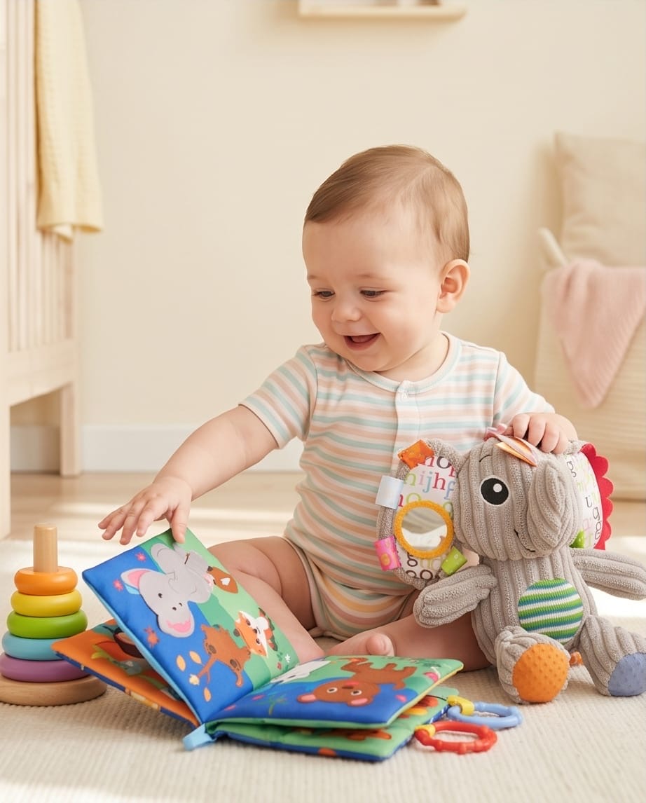Animal soft activity book