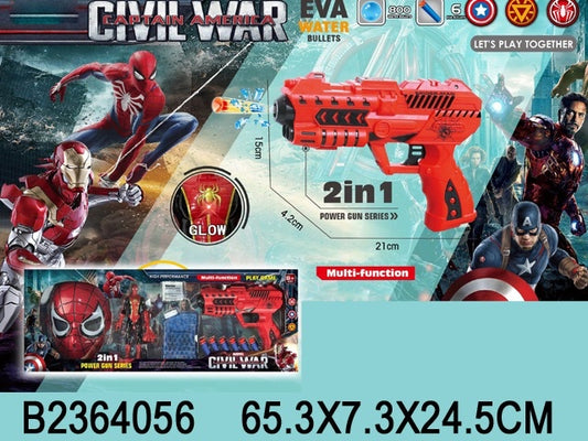 Spiderman Civil War Gun and Accessories