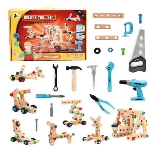 Deluxe wood tool set