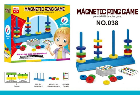 Magnetic Ring Game Interactive Logic