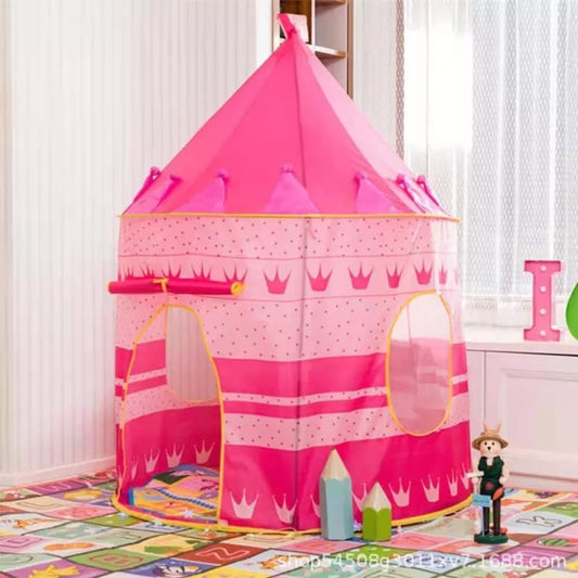 Princess Pink Castle Tent