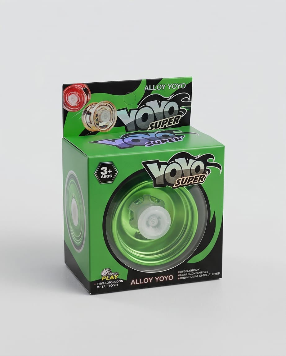 Colorful alloy yoyo