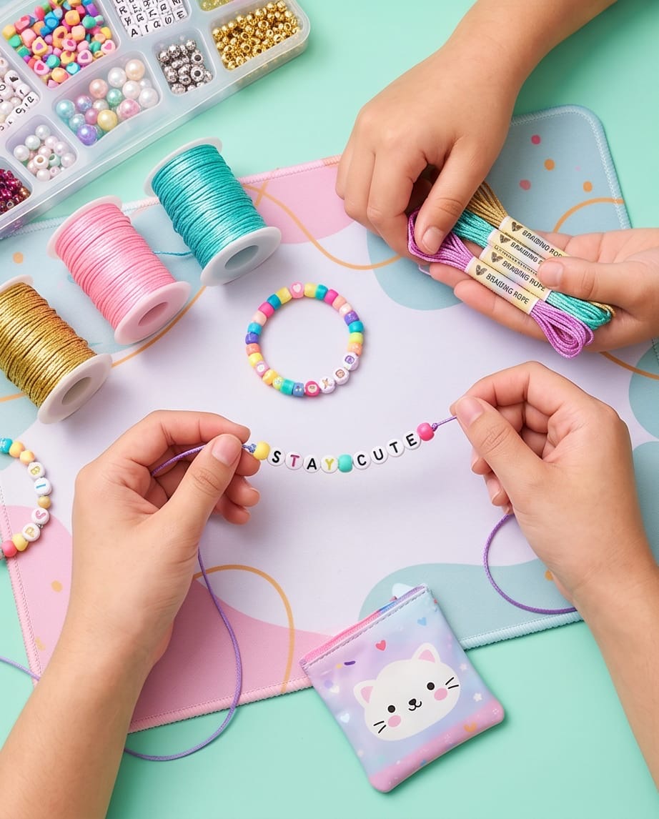DIY beads jewelry set
