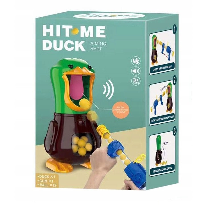 Duck and gun