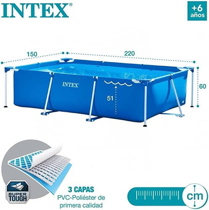 Intex rectangular pool