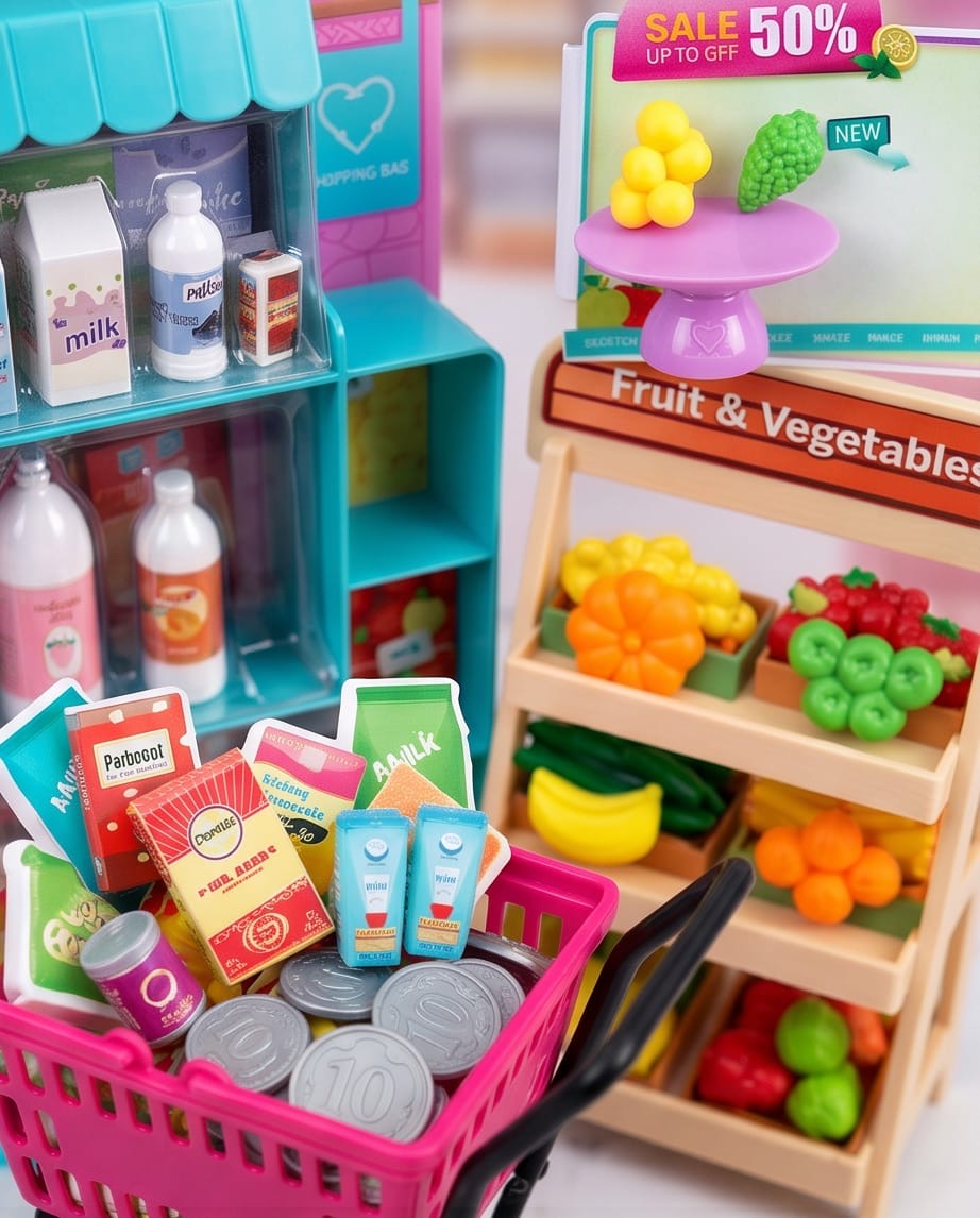 Anlily collection supermarket set