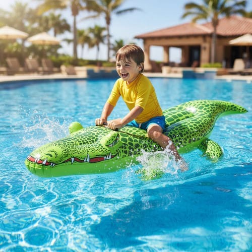 Crocodile rider