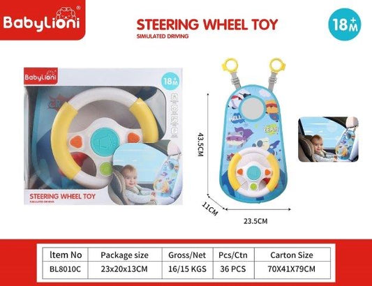 Steering wheel toy