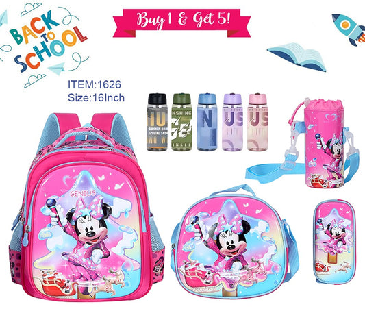 Minnie Mouse Backpack 16” set