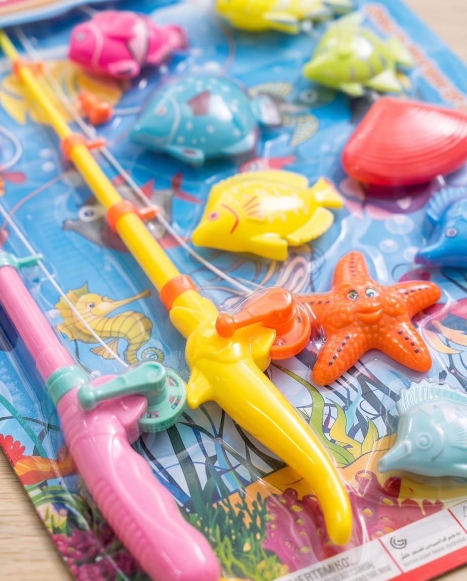 Magnetic fishing game
