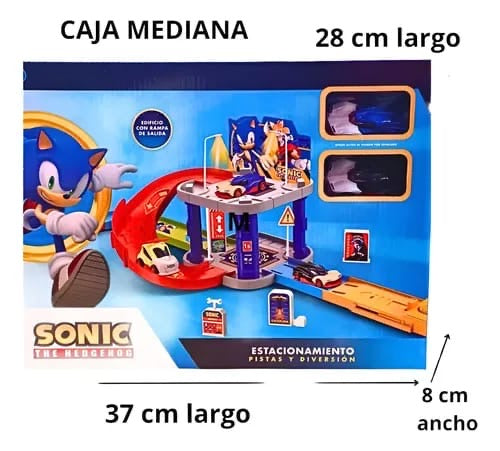 Sonic the hedgehog car track play set
