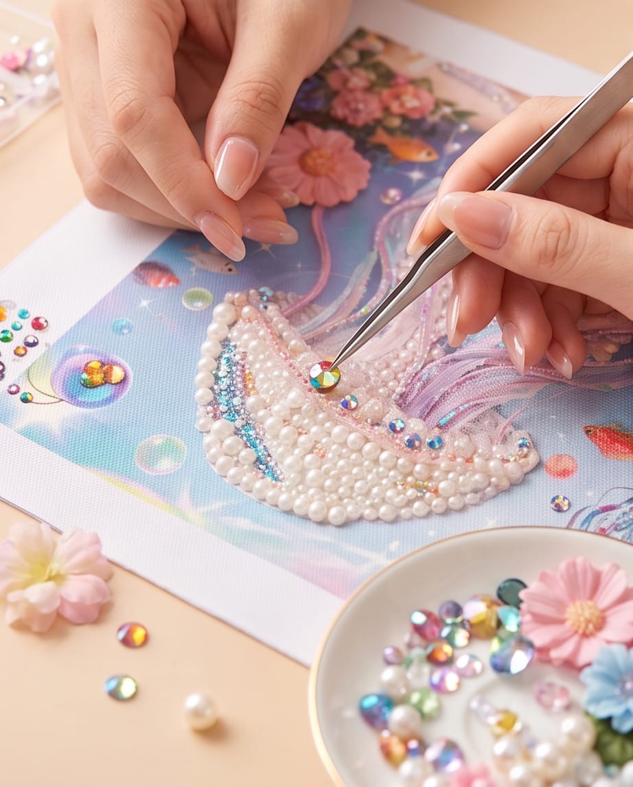 Fabric and bead arts