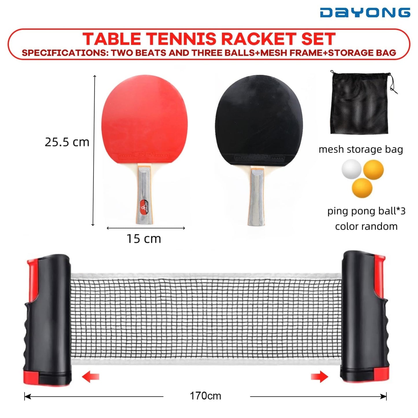 Ping pond set