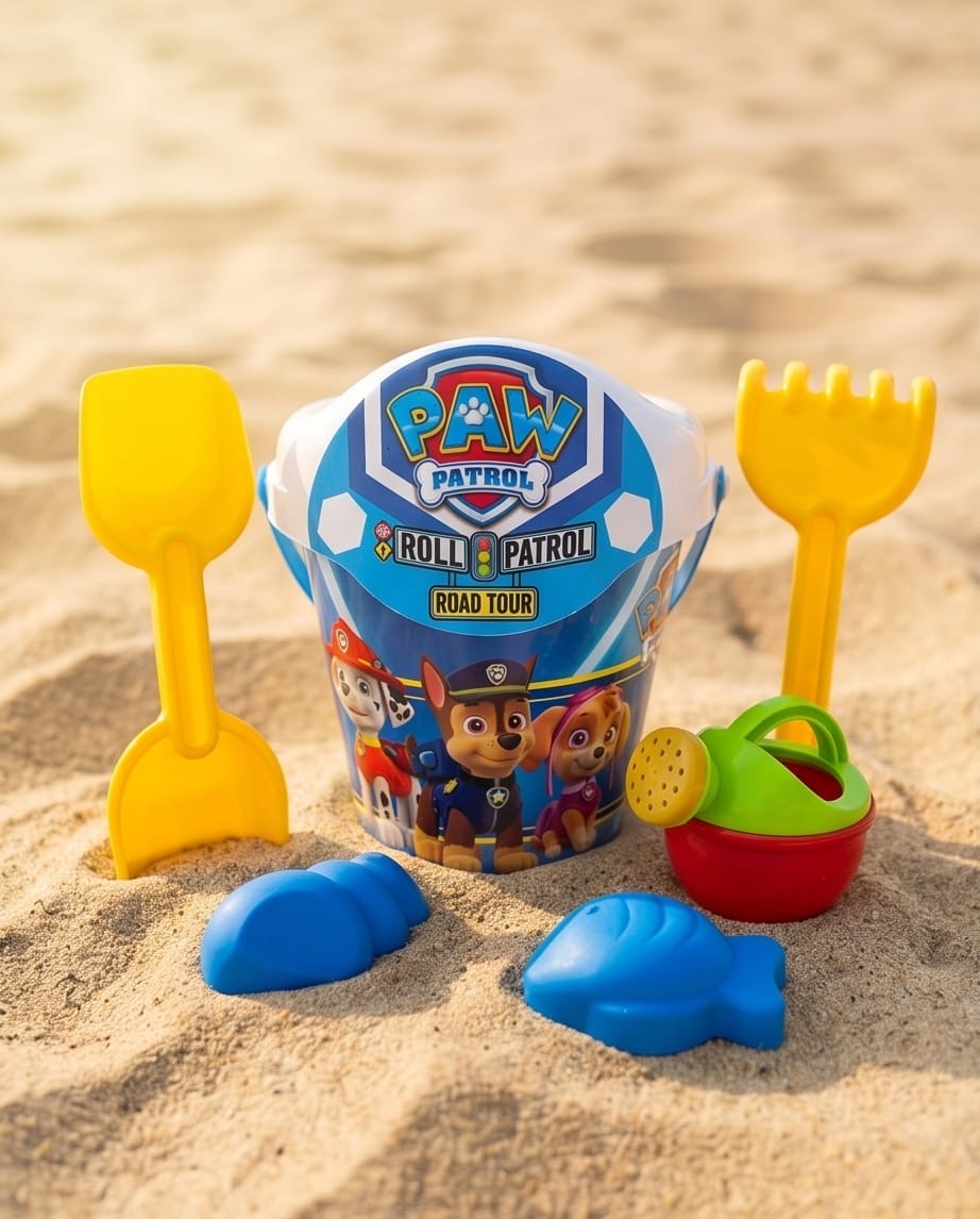 Paw patrol beach bucket