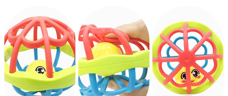 Baby rattle sensory ball