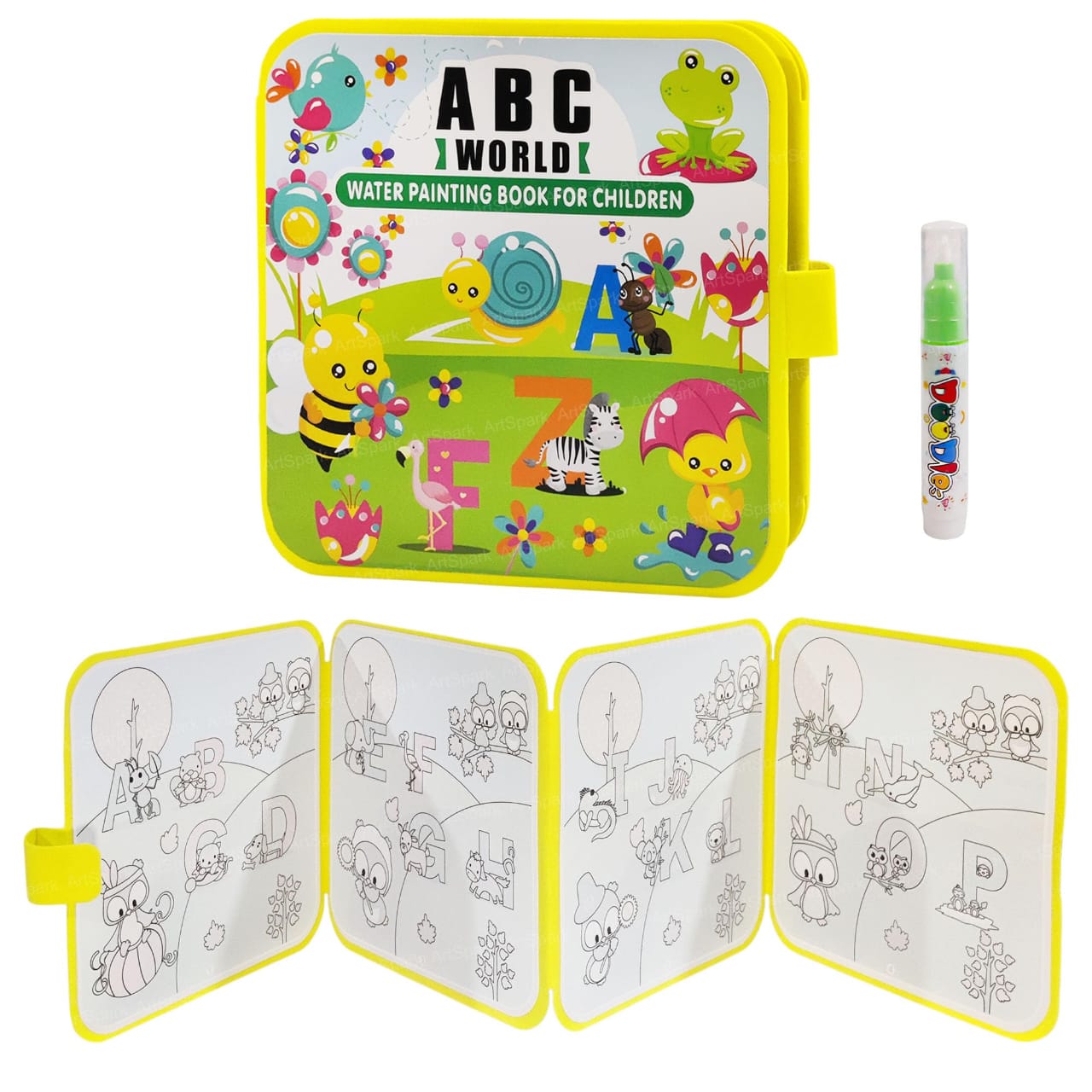 Water painting book for children