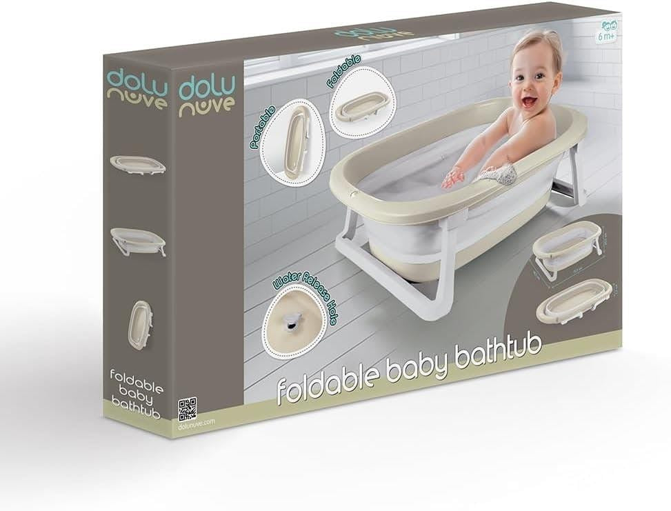 Foldable baby bathtub