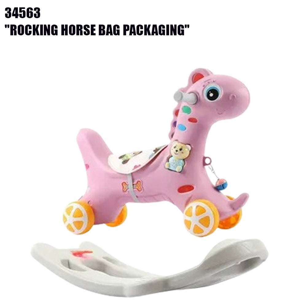 2in1 rocking horse and ride on toy