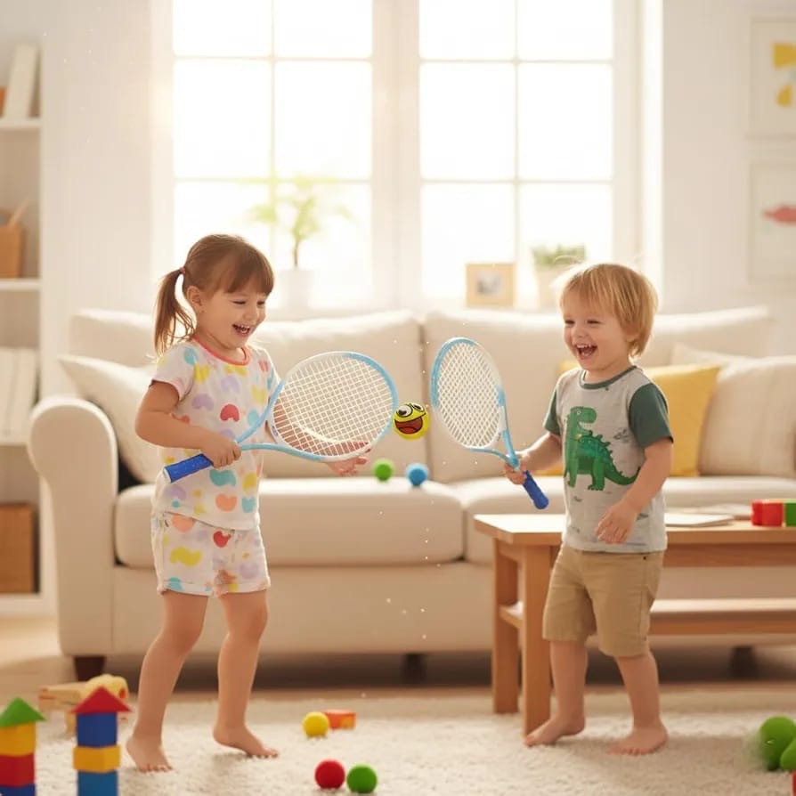 Children’s tennis racket set