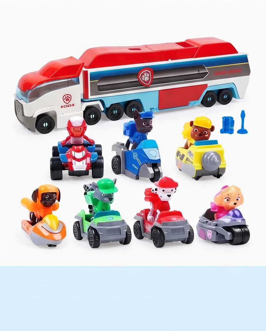 Paw patrol , patroller & vehicle team