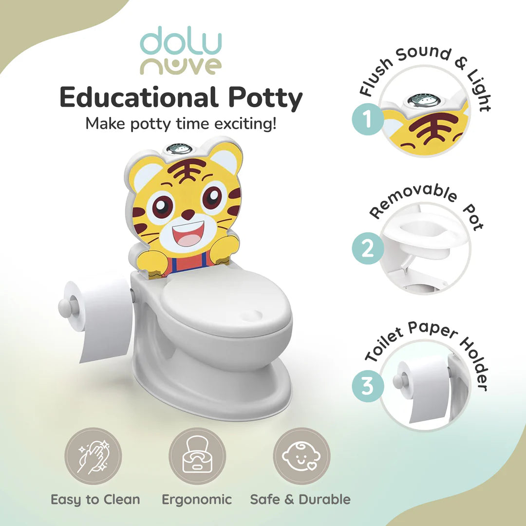 Animal baby potty