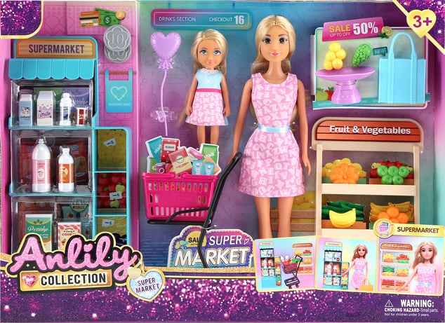 Anlily collection supermarket set