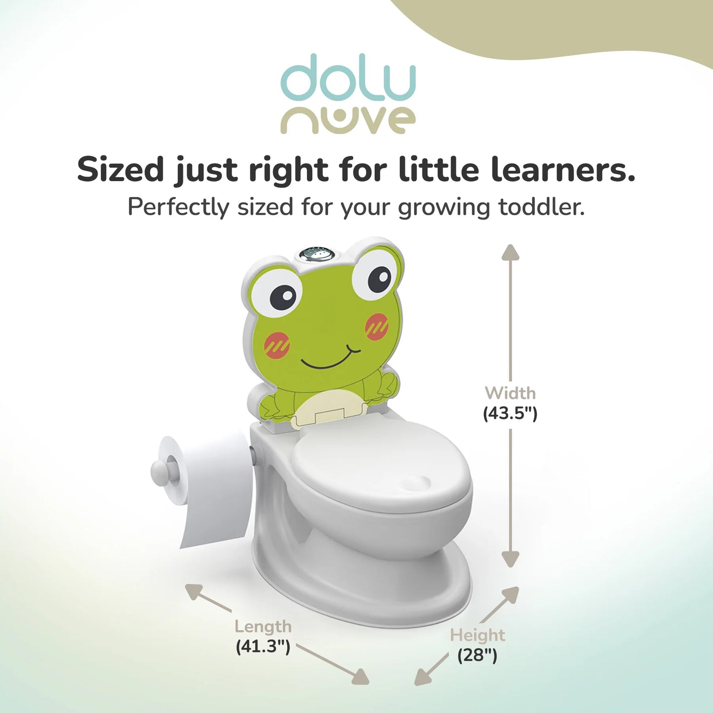 Animal baby potty