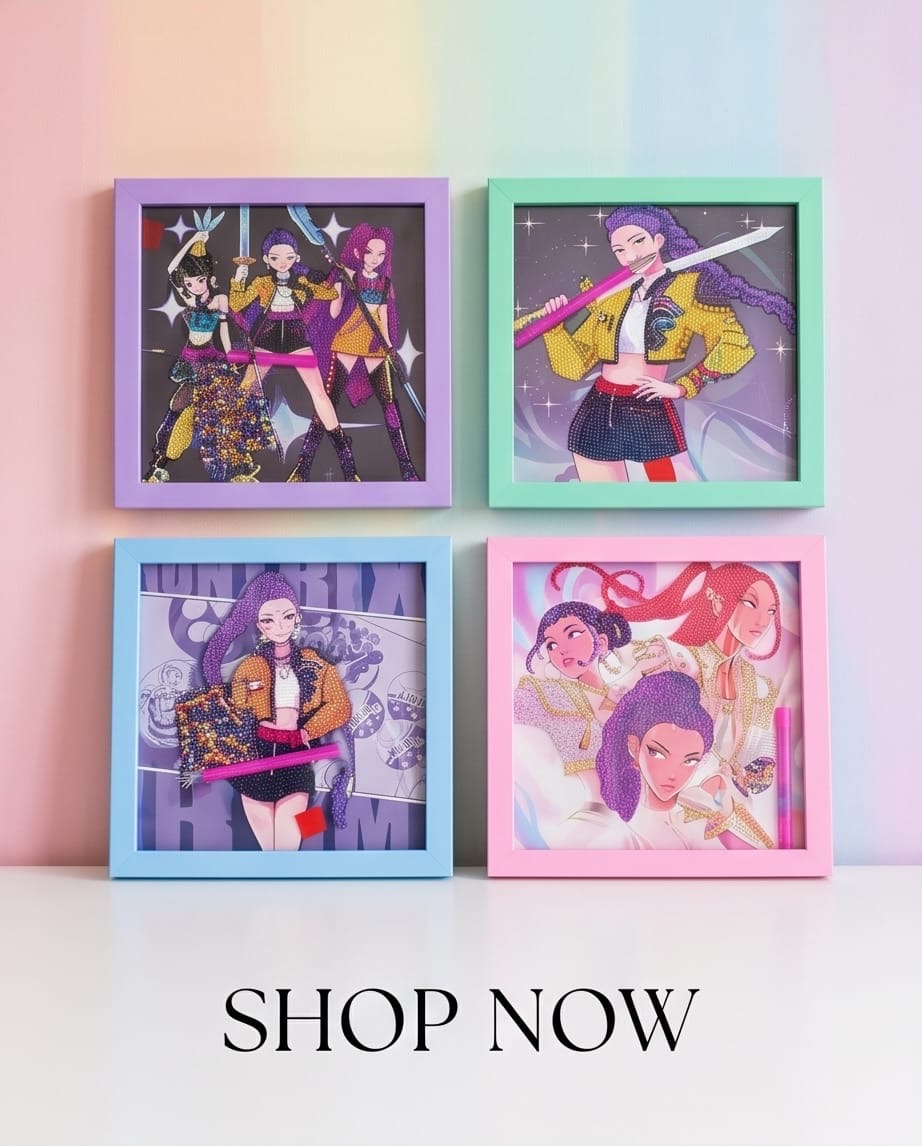 Anime diamond painting