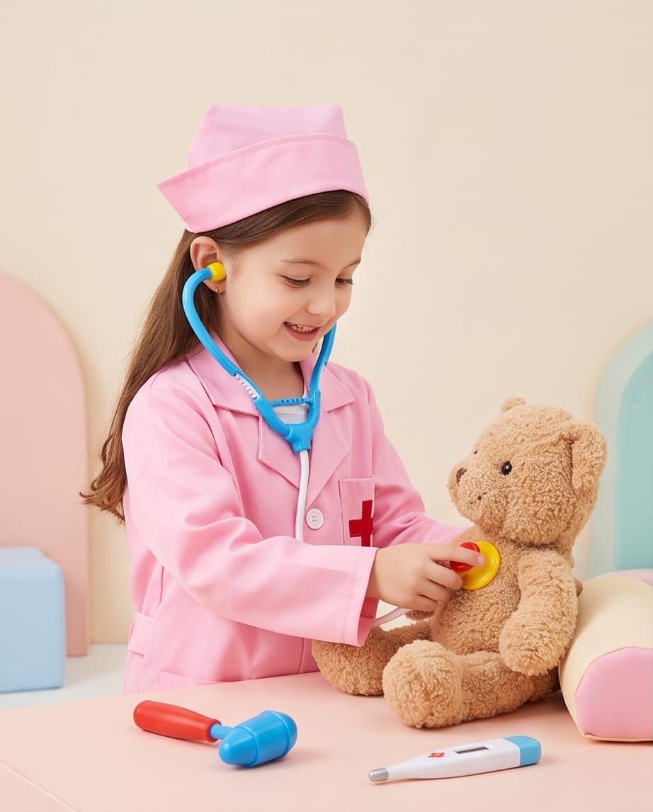 Pink medical costume