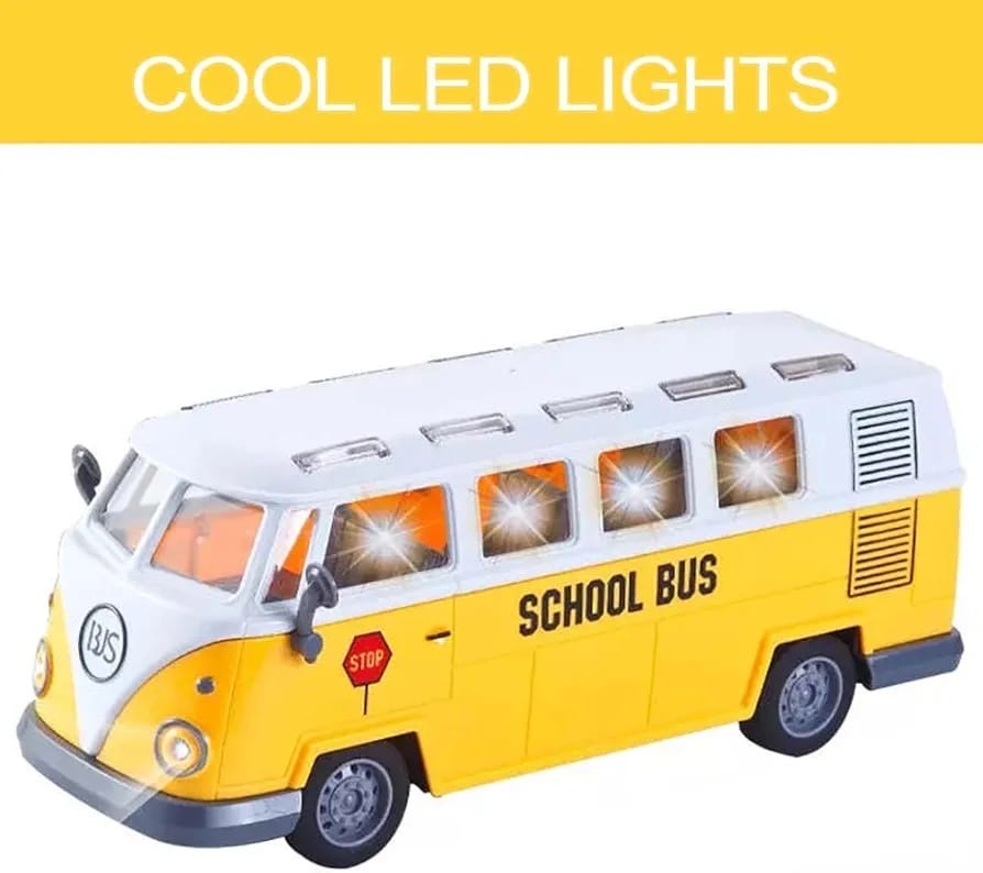 Retro city bus remote control vehicle