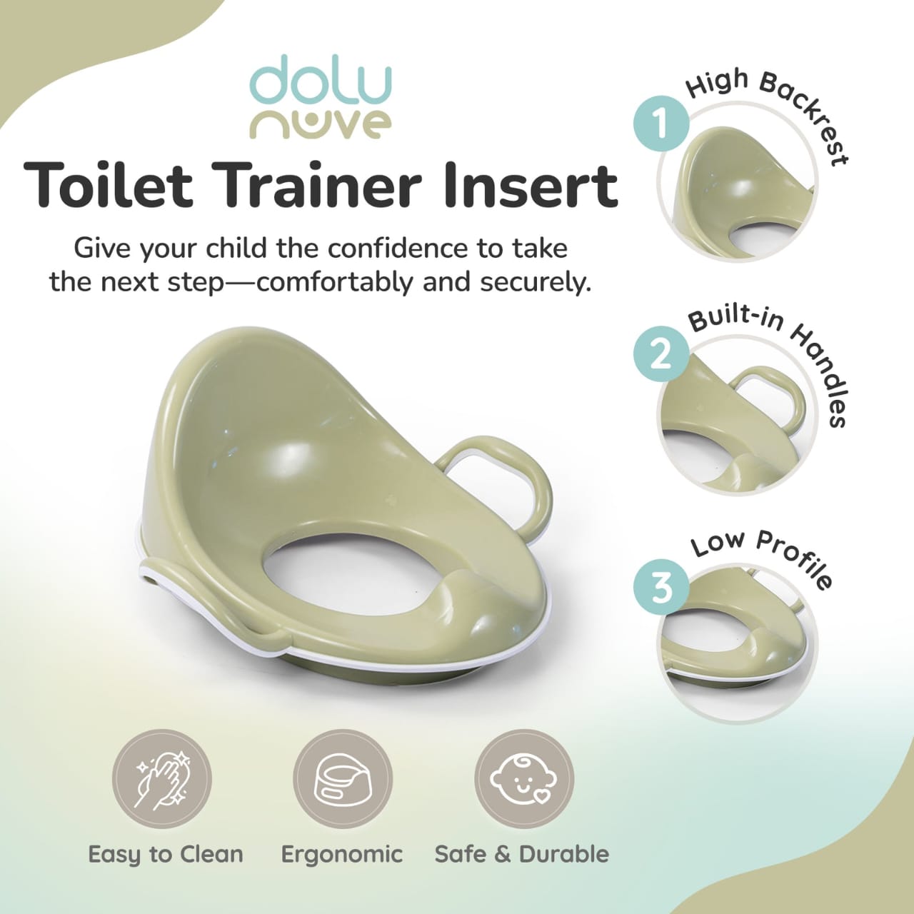 Toilet trainer insert