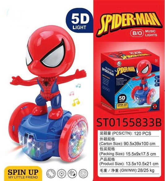 Spiderman Balance Car with Lights