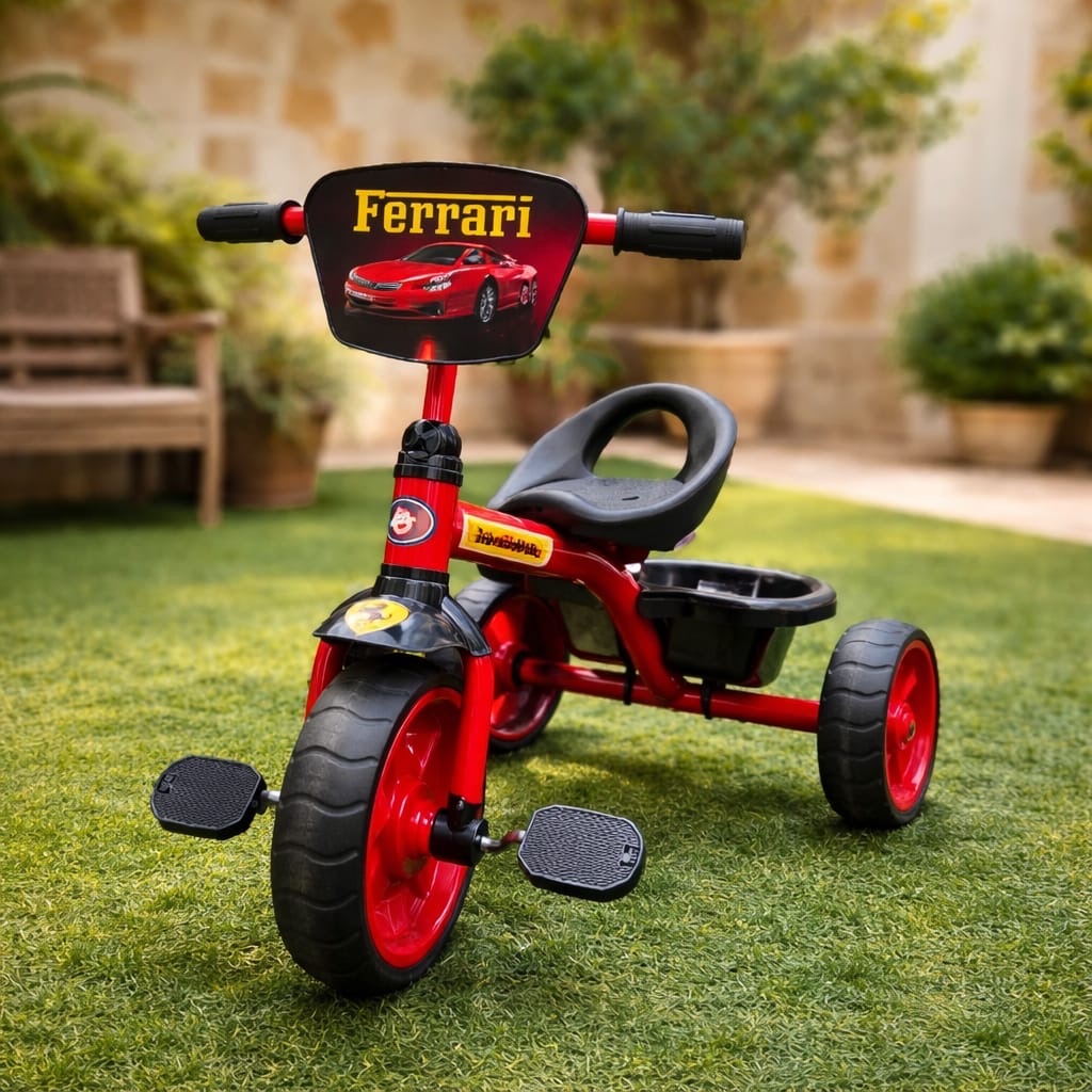 Kids Ferrari tricycle