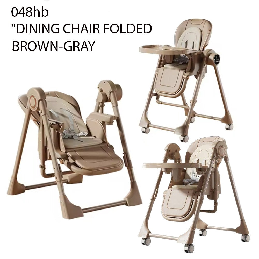 Multifunctional smart baby high chair and swing