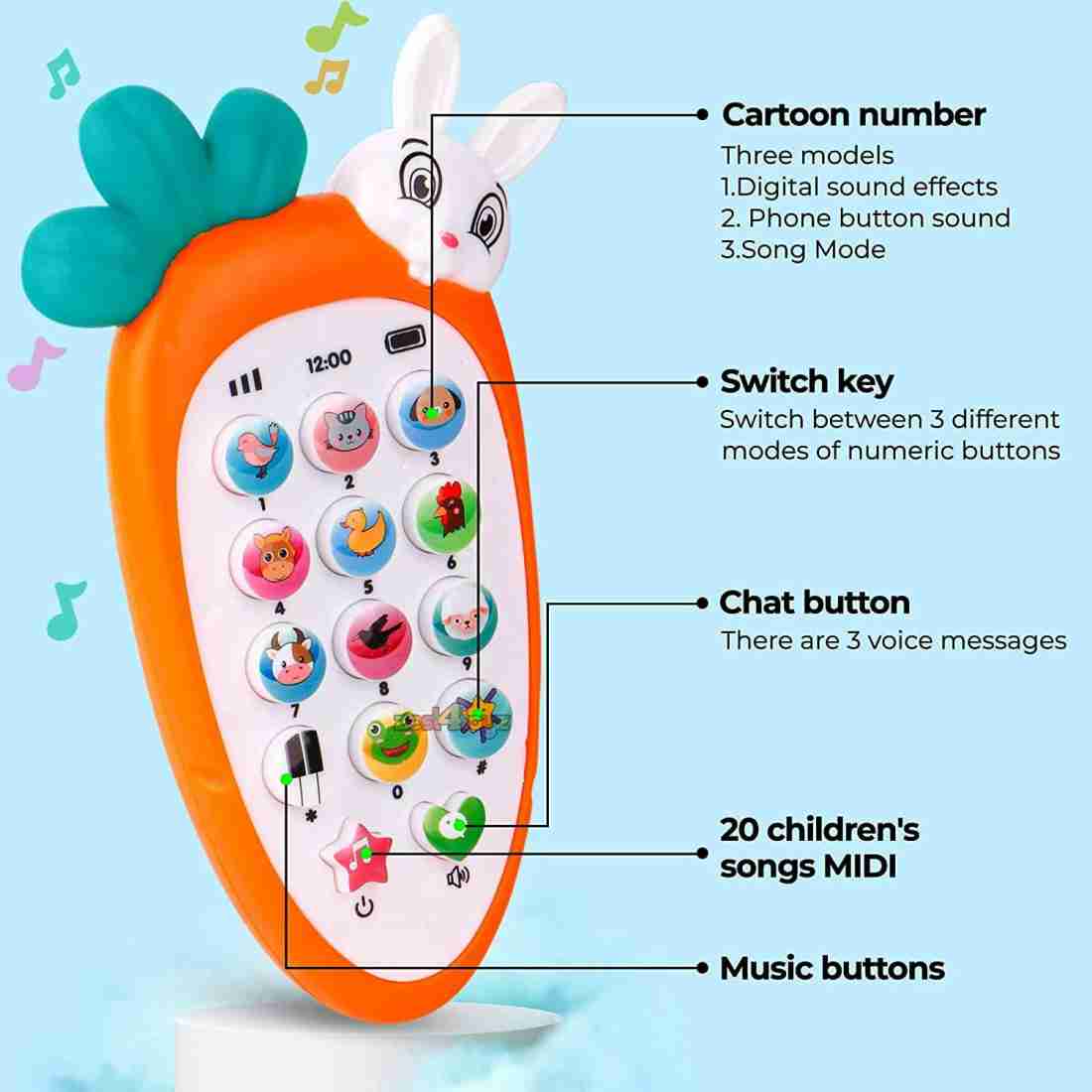 Carrot Music Phone