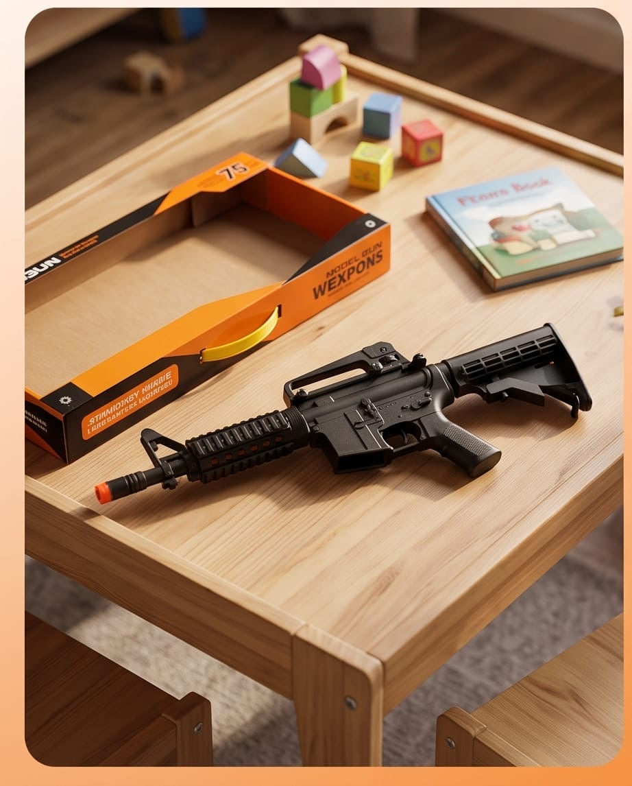 Model gun weapons