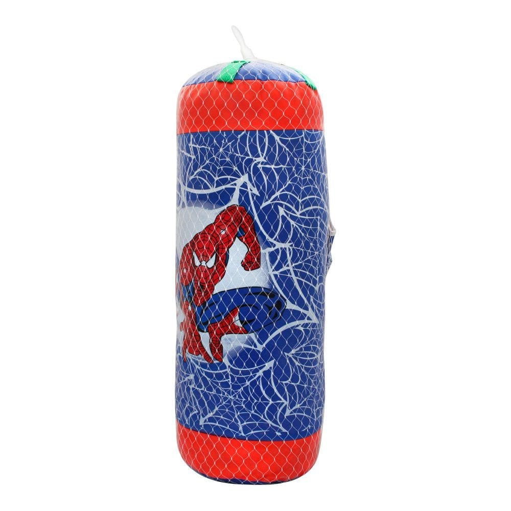 Spider man punching bag & boxing gloves