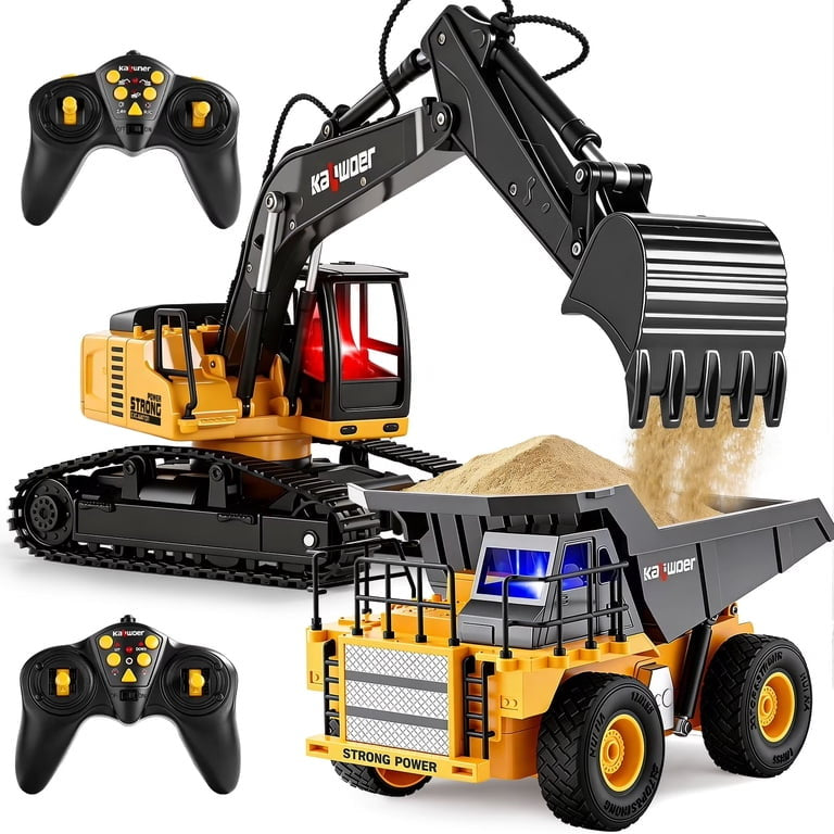 Remote control construction truck