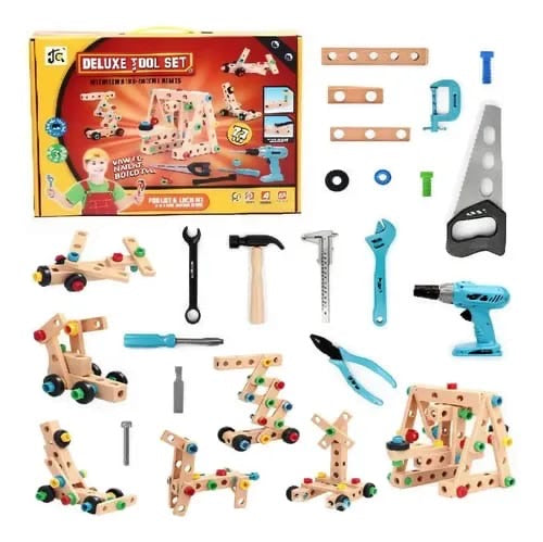 Deluxe wood tool set
