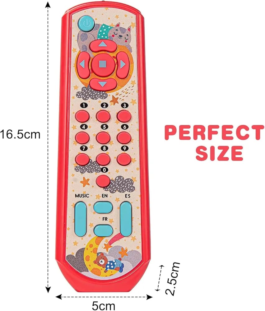 Musical TV remote control