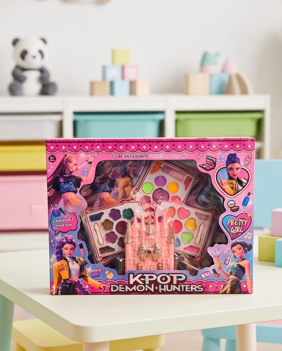 K-pop demon hunters makeup set