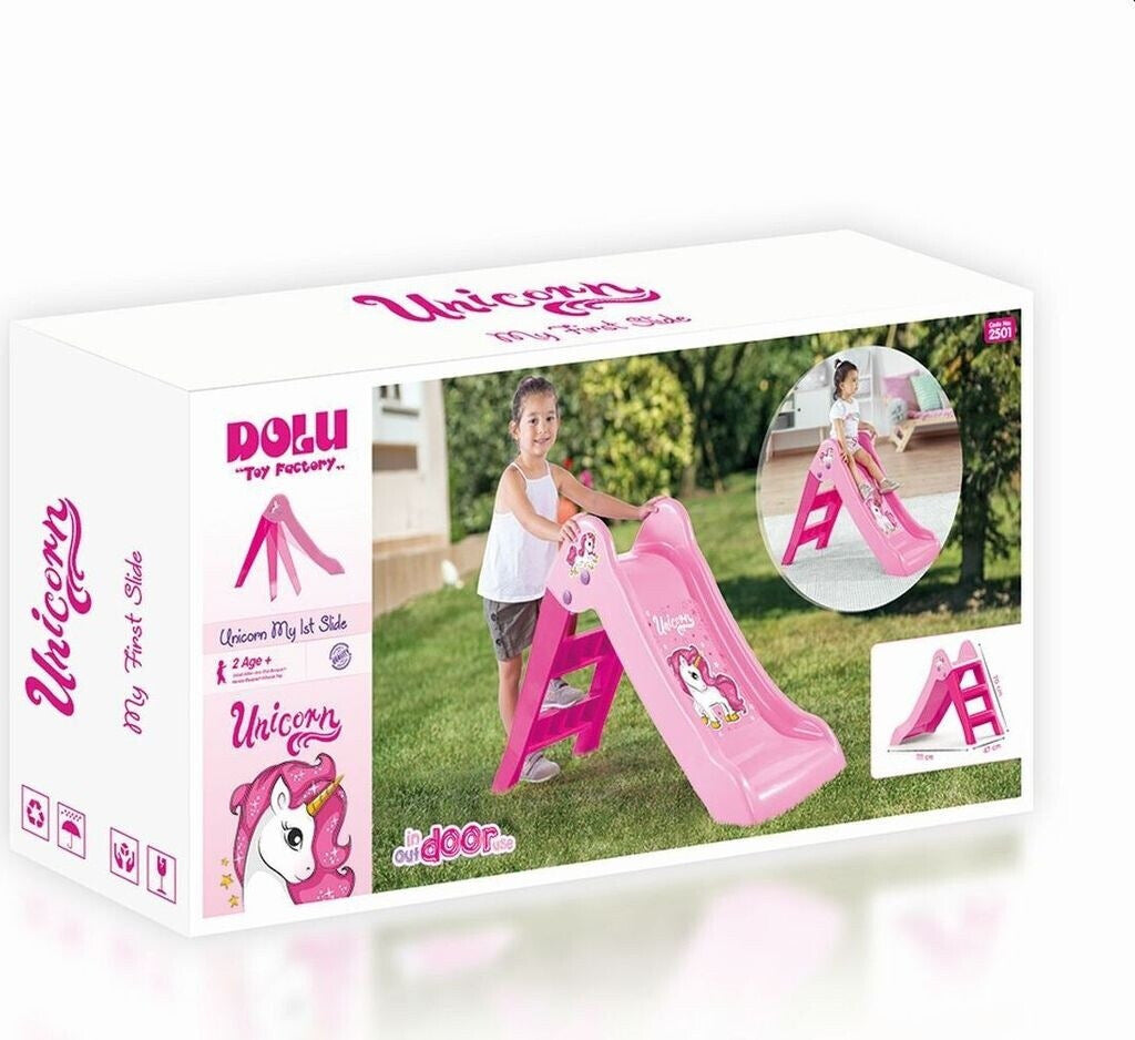 In/out door unicorn slide