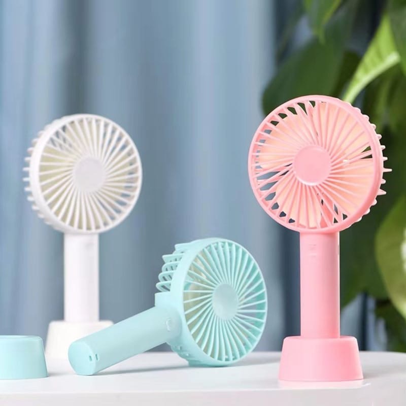 Pastel portable handheld fans