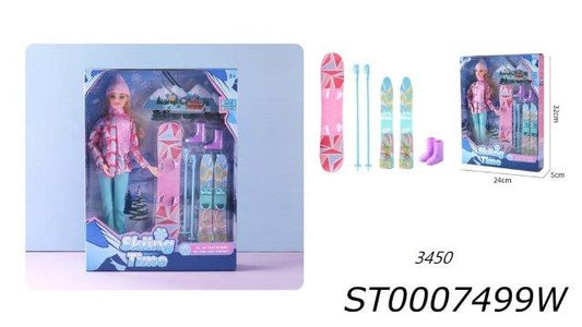 Skiing Time Barbie