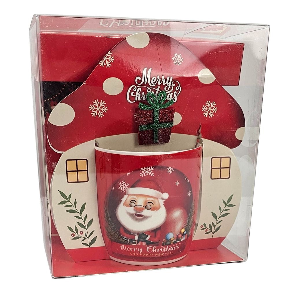 Christmas coffee cup