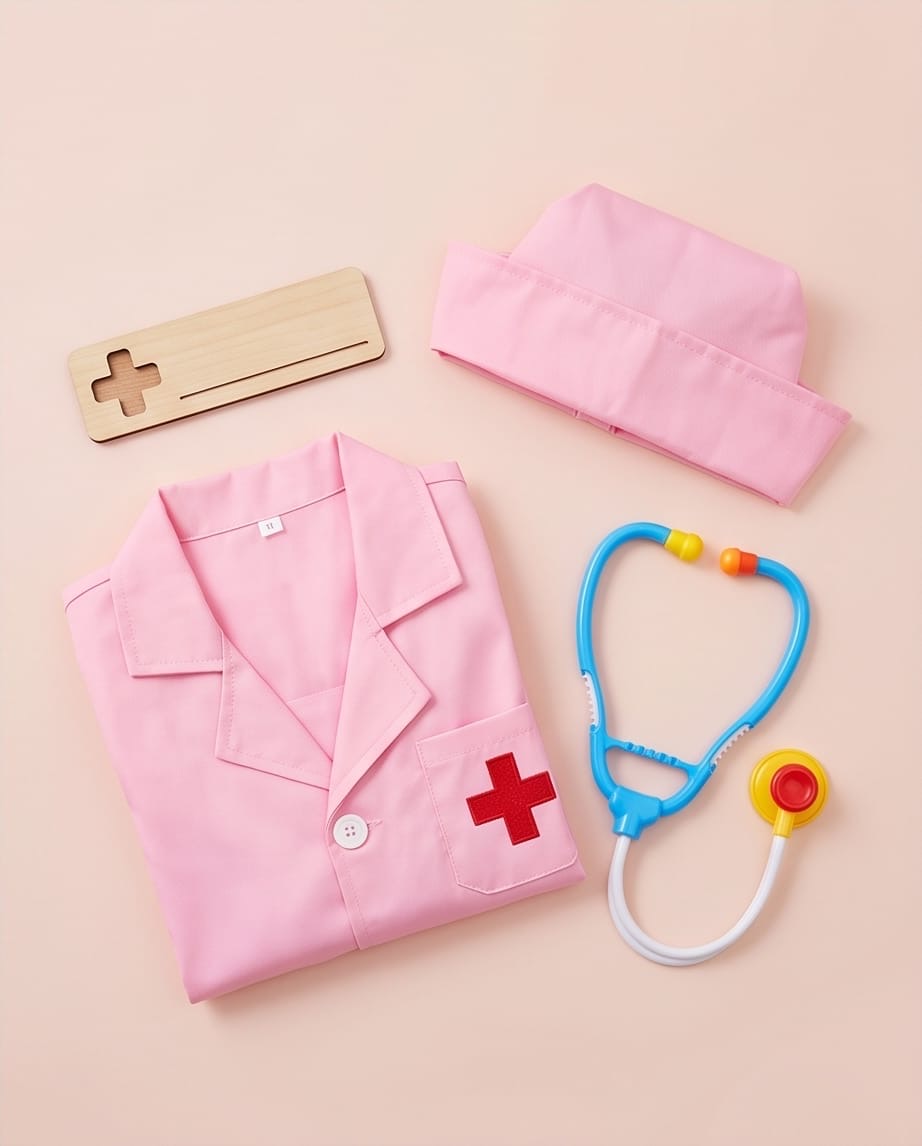 Pink medical costume