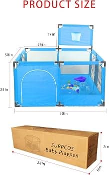 Surpcos baby playpen